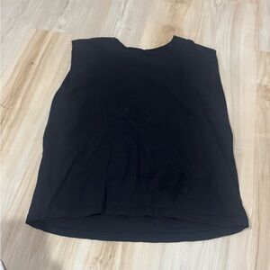 Classic Black Sleeveless Top